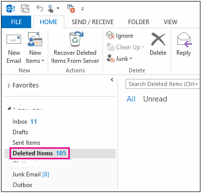 how to recover permanently deleted emails in outlook 2007